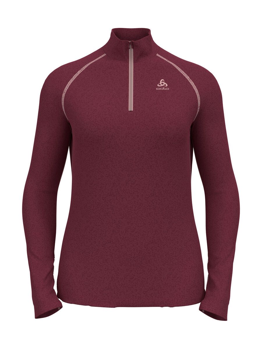Odlo Rigi 1/2 Zip Mid Layer Women's, raspberry fudge - Bild 1