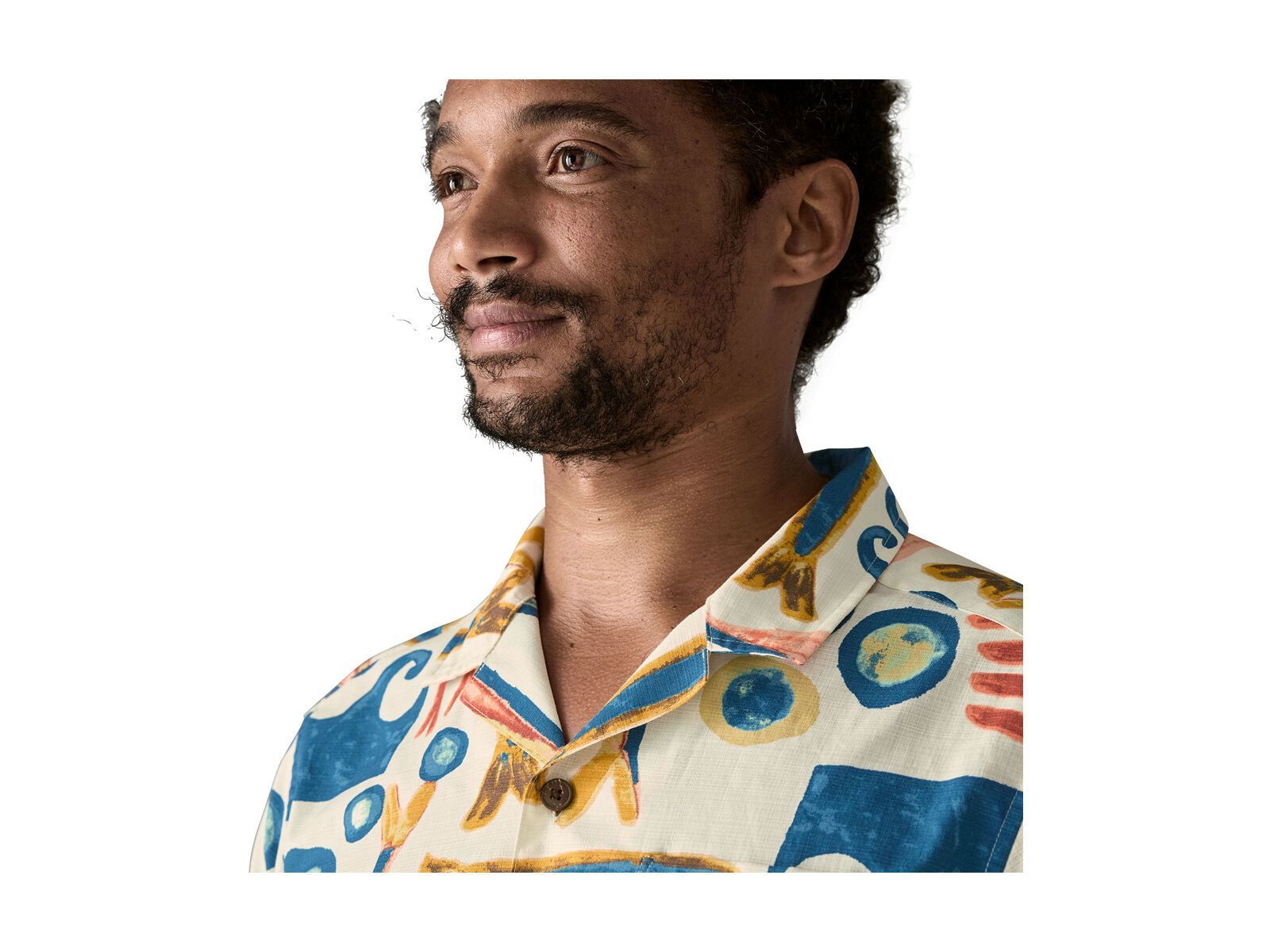 Patagonia Men's Tidal Threads Camp Shirt Sardines, natural - Bild 6