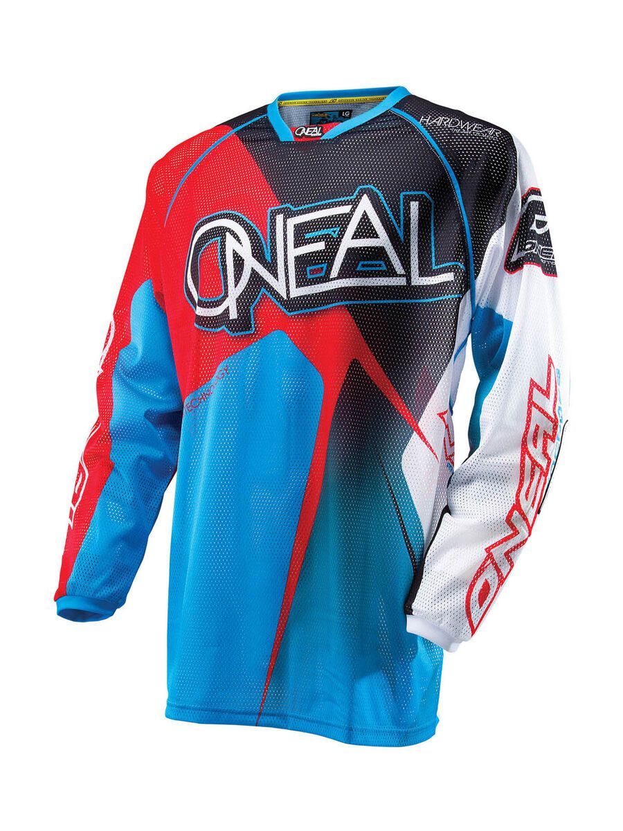 ONeal Hardwear Jersey Racewear Vented, black/red/blue - Bild 1