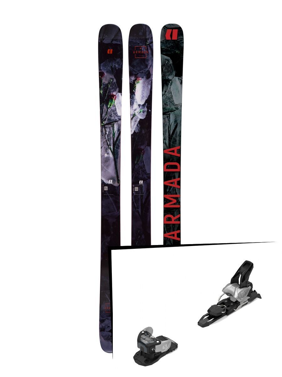 Set: Armada Arw 96 2019 + Salomon Warden MNC 11 silver/black - Bild 1