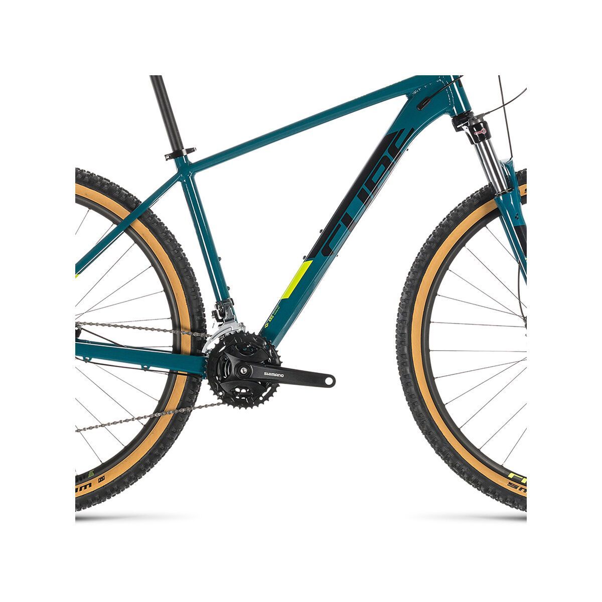 Cube Aim SL 27.5, pinetree´n´flashyellow - Bild 3