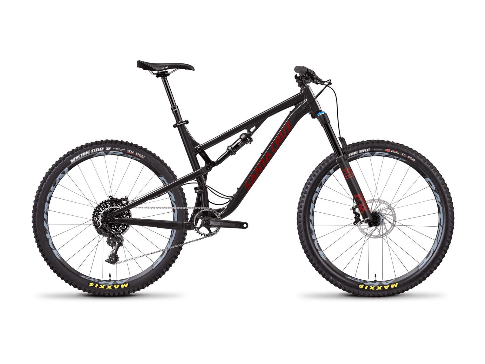Santa Cruz Bronson AL S, gloss carbon and sriracha - Bild 1