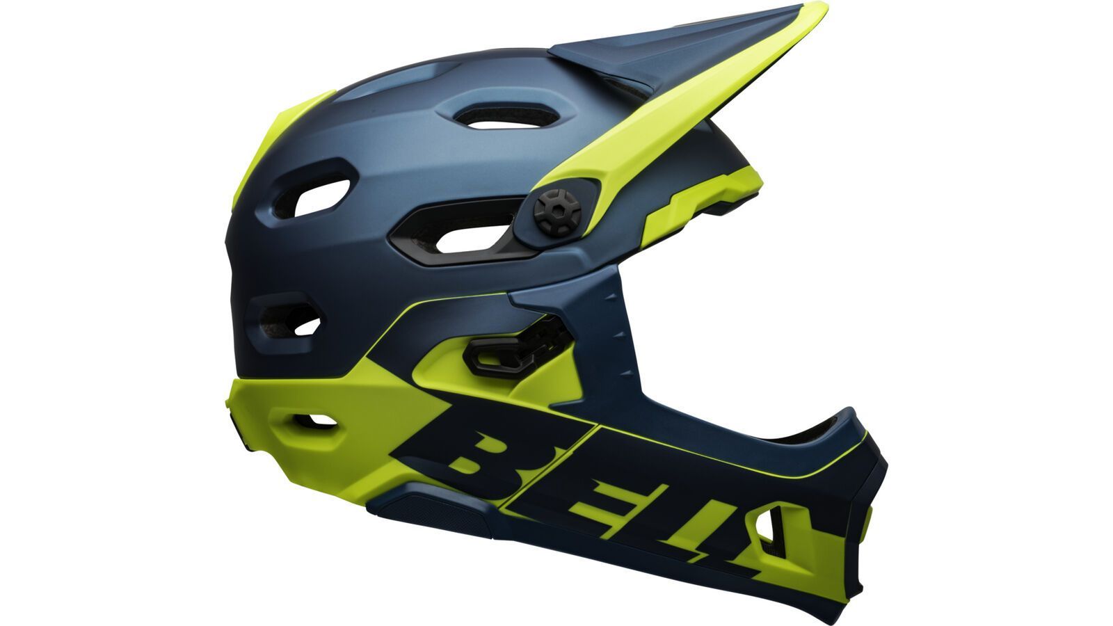 Bell Super DH Spherical MIPS, matte/gloss blue/hi-viz - Bild 3