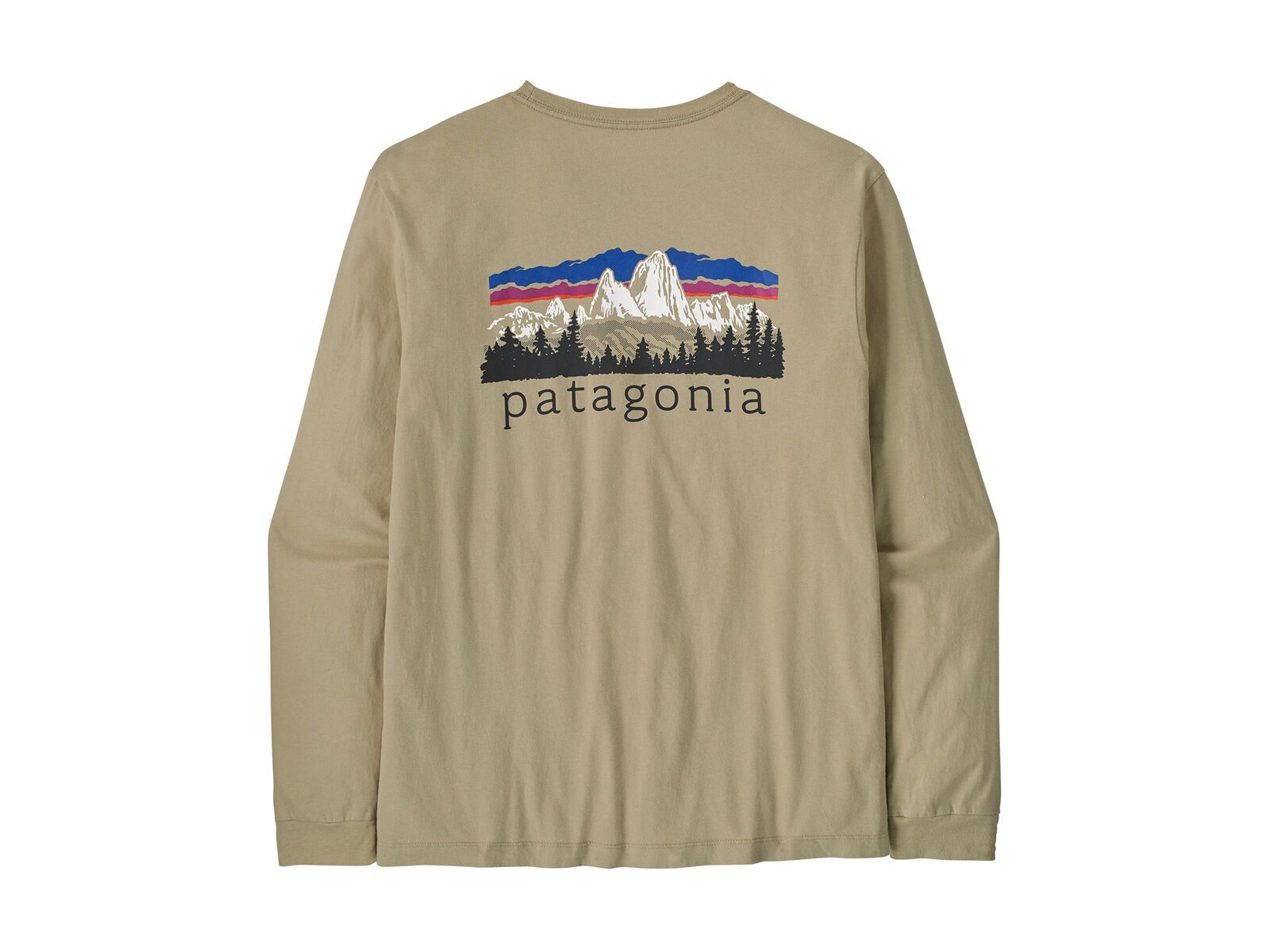 Patagonia Men's Long-Sleeved Fitz Roy Foothills T-Shirt, weathered stone - Bild 2