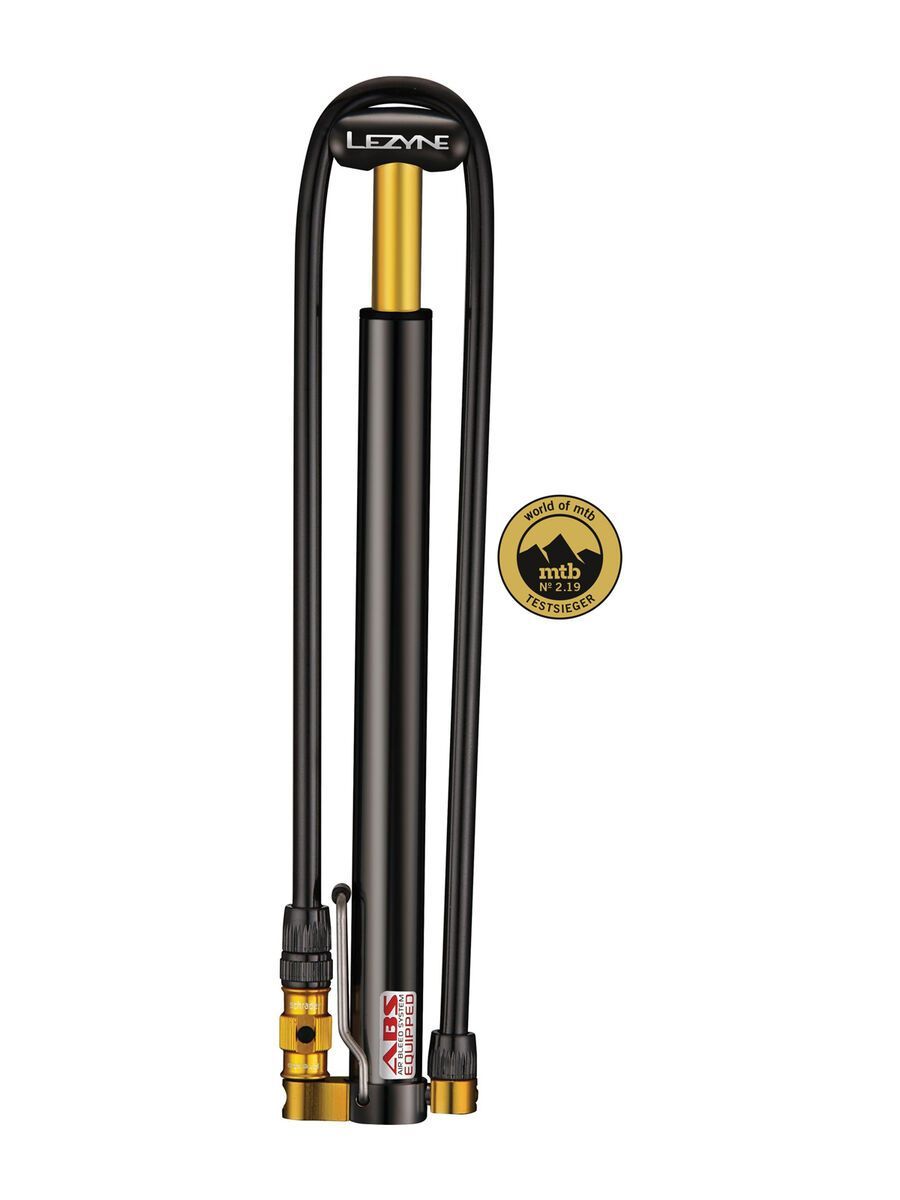 Lezyne Micro Floor Drive HV, black - Bild 2