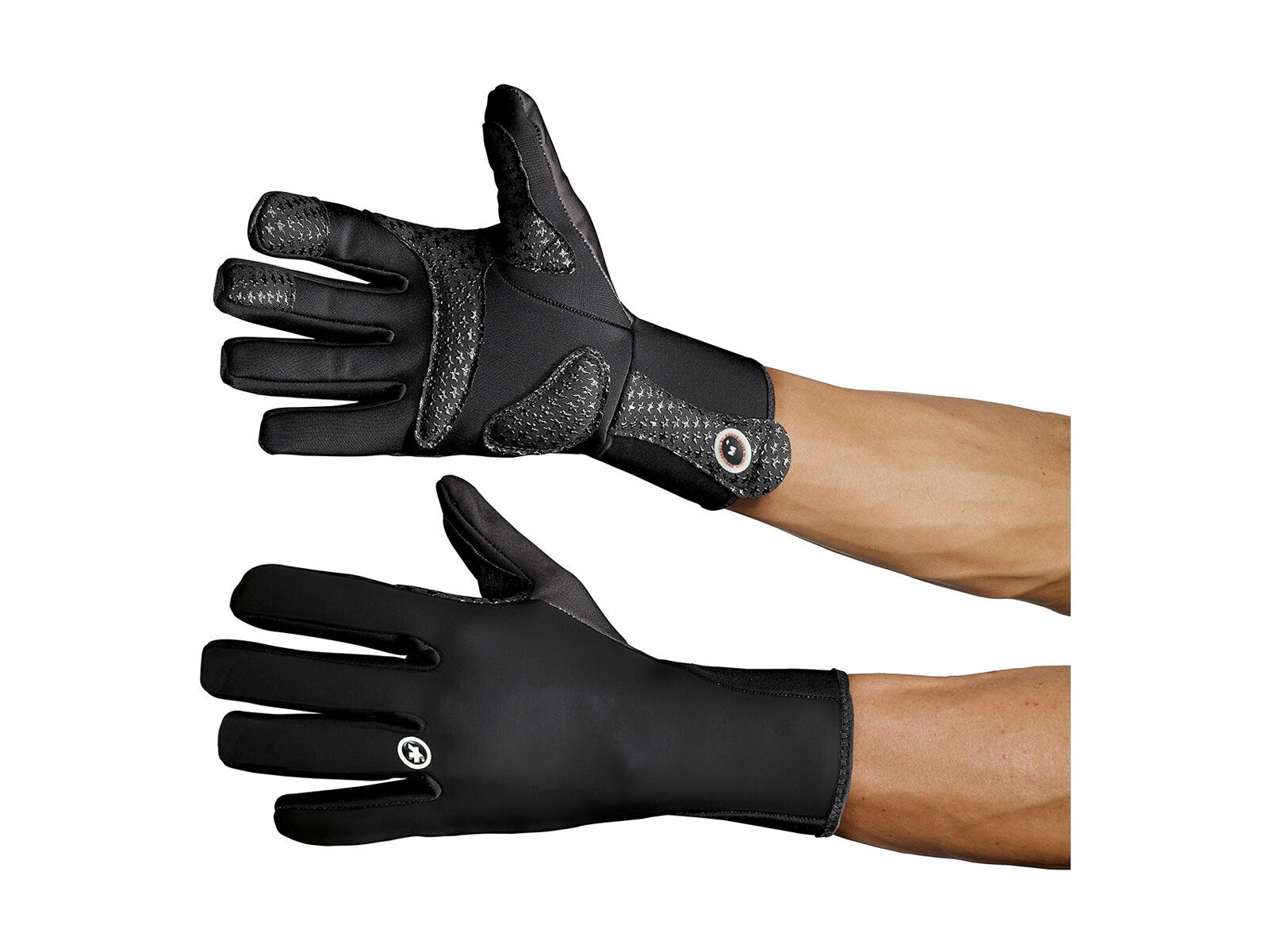 Assos earlyWinterGloves S7, black volkanga - Bild 1
