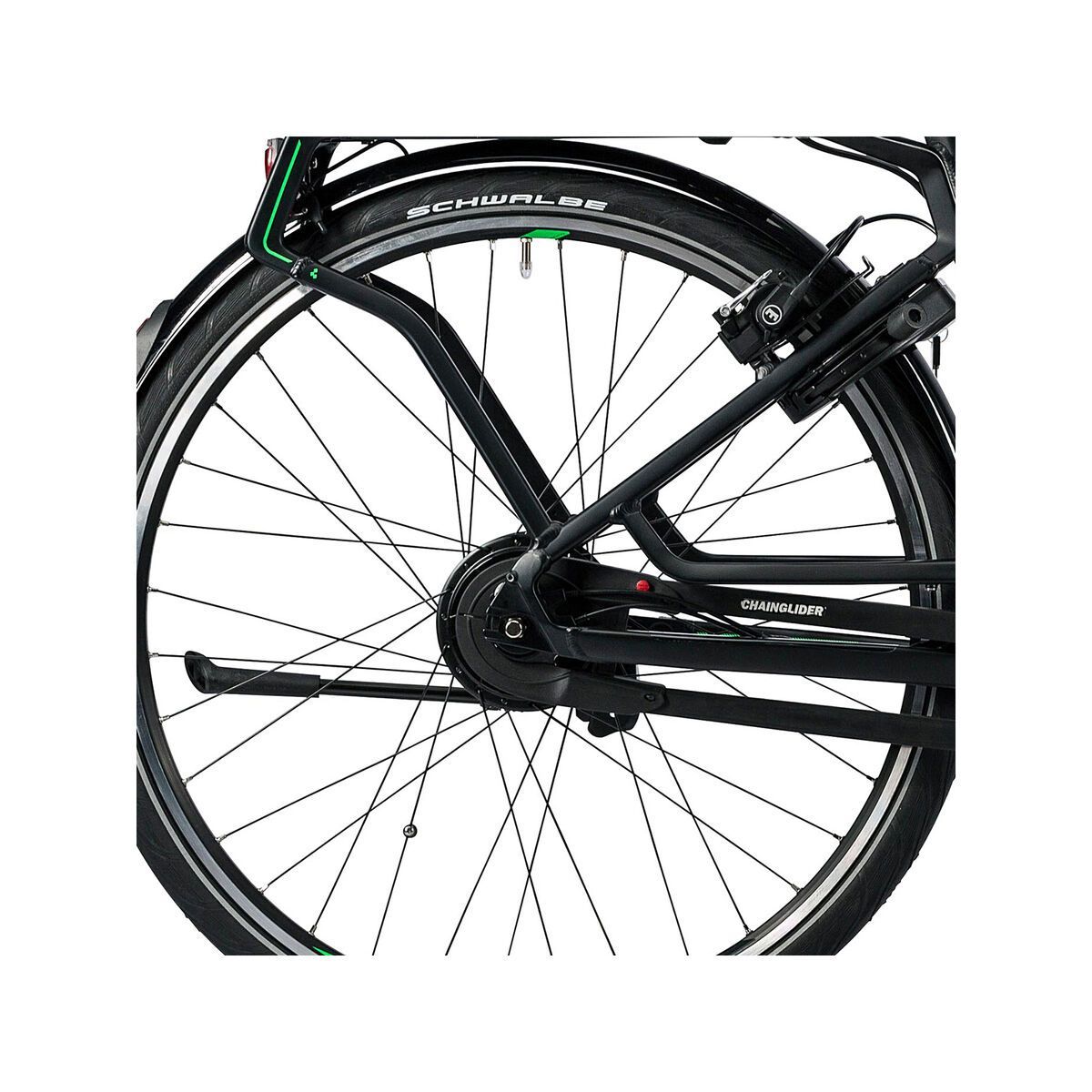 Cube Delhi Hybrid Pro 500 Trapeze, glossy´n´flashgreen - Bild 4