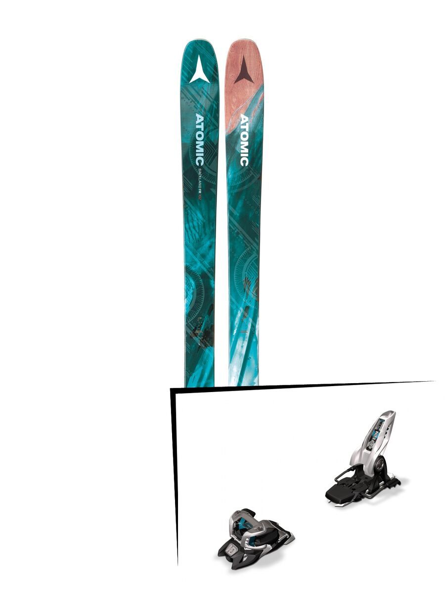 Set: Atomic Backland FR 102 W 2018 + Marker Griffon 13 ID white - Bild 1