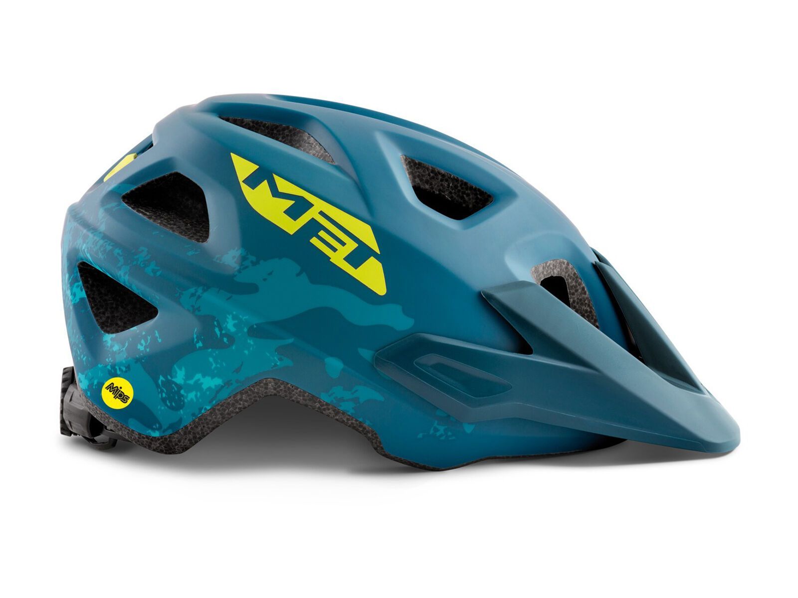 MET Eldar MIPS, petrol blue camo/matt - Bild 2