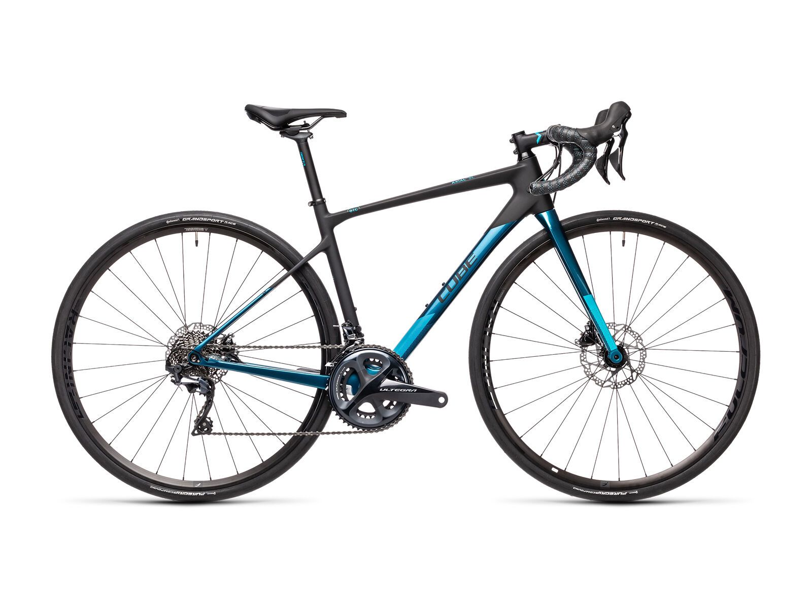 Cube Axial WS GTC SL, carbon´n´pagodablue - Bild 1