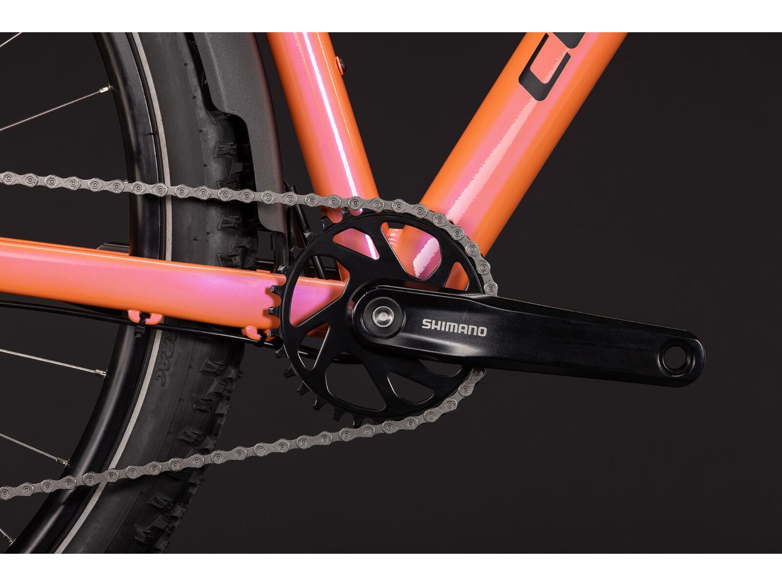 Cube Aim One FE 27.5, salmon´n´black - Bild 3