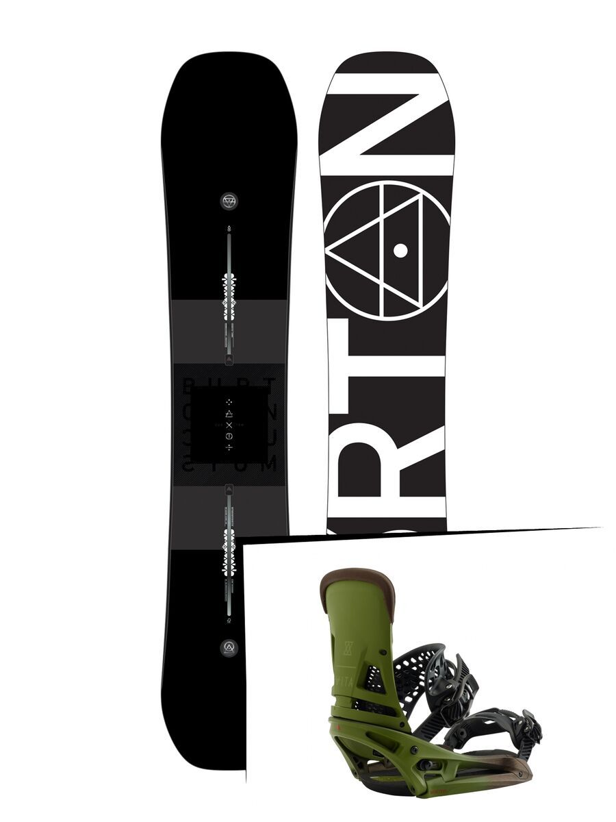 Set: Burton Custom X 2019 +  Malavita EST (2218372S) - Bild 1