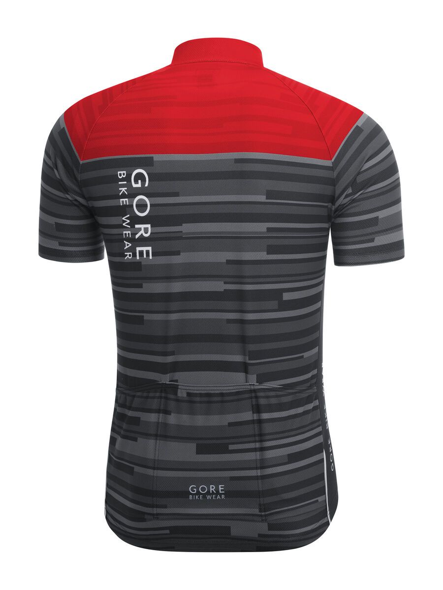 Gore Bike Wear E Stripes Trikot, black/red - Bild 2