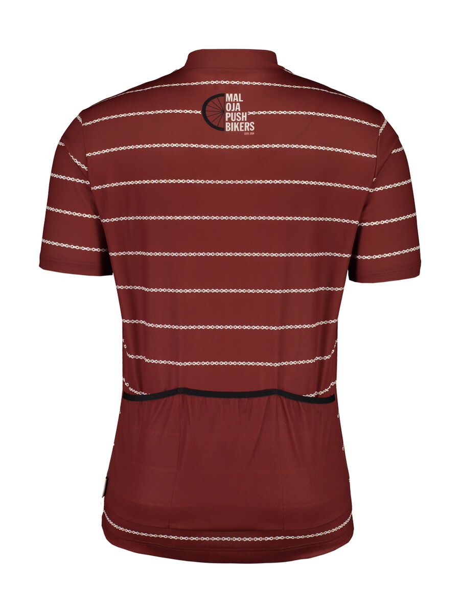 Maloja PushbikersM. Basic 1/2, maroon - Bild 2