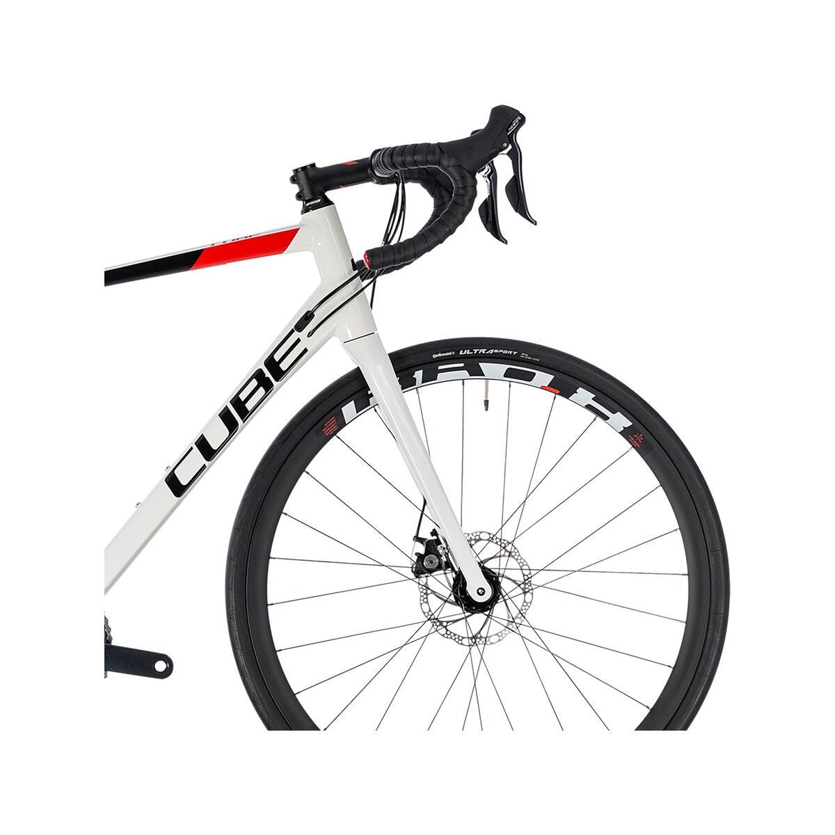 Cube Attain Pro Disc, white´n´red - Bild 7