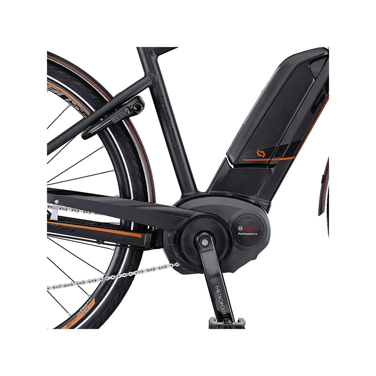 Scott E-Sub Sport Men, black/orange - Bild 3