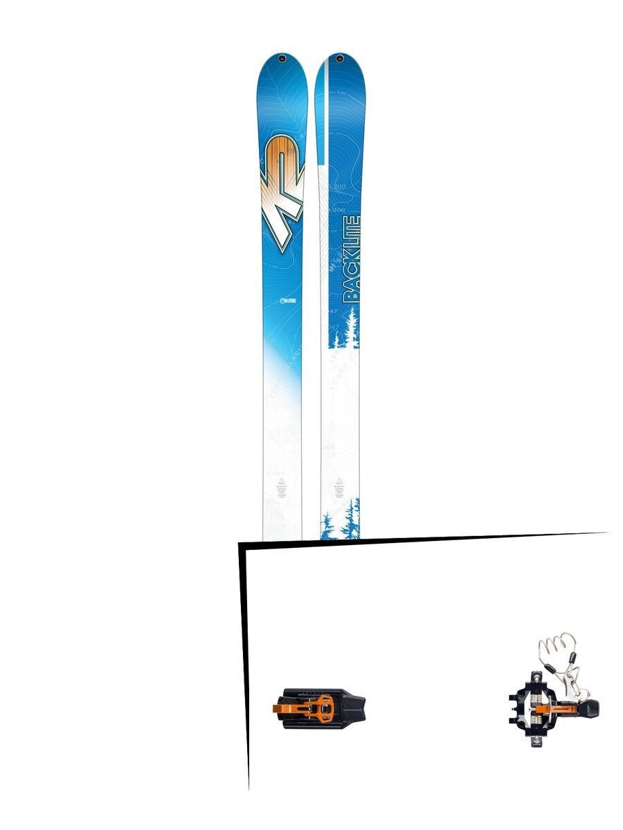 Set: K2 SKI Backlite 74 2017 + Atomic Backland Tour (1681269) - Bild 1