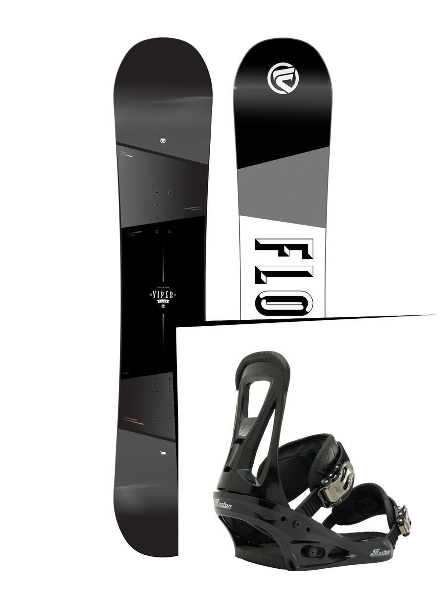 Set: Flow Viper 2017 + Burton Freestyle (1464193S) - Bild 1