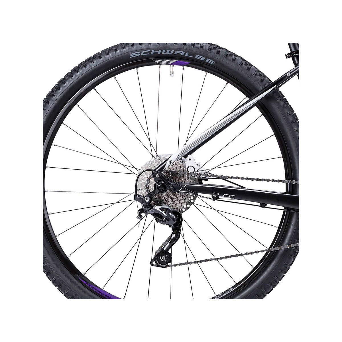 Cube Access WLS Race 29, black/purple - Bild 4