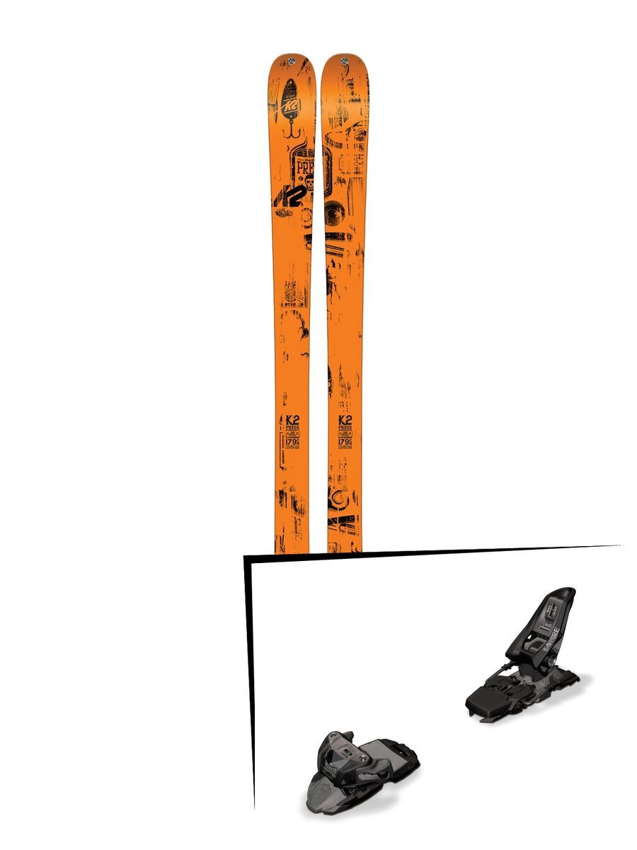 Set: K2 SKI Press 2016 + Marker Squire 11 (1685468) - Bild 1