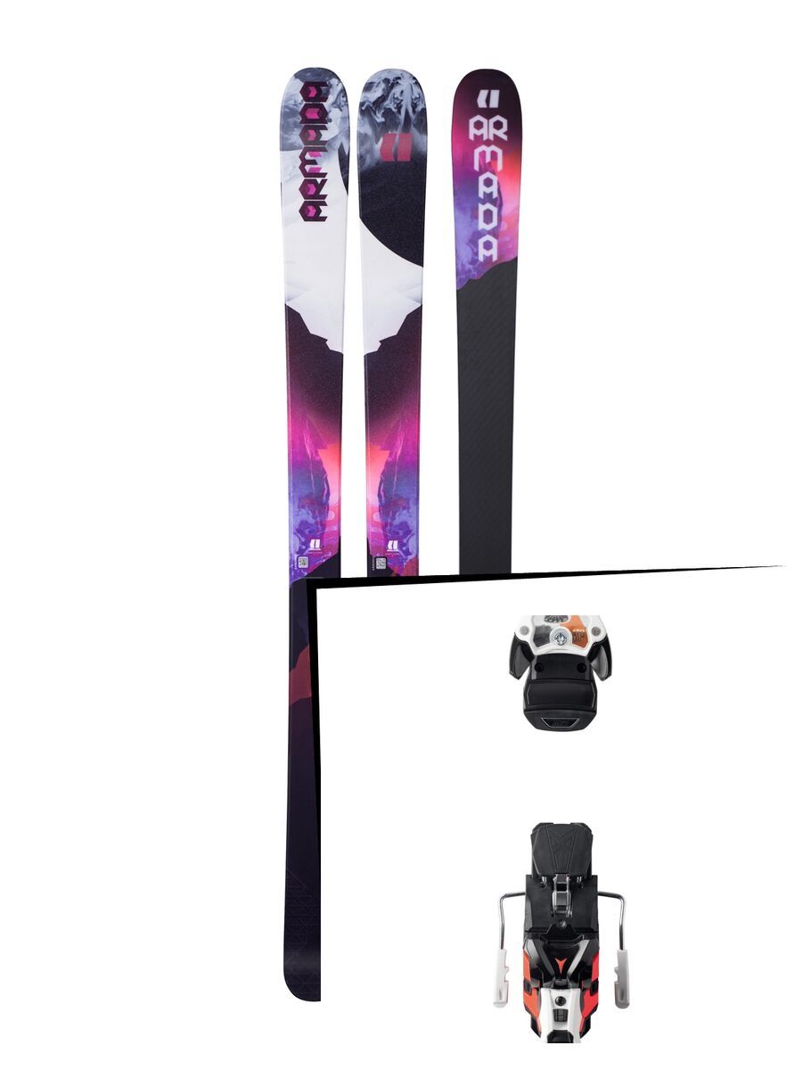 Set: Armada Victa 97 Ti 2018 + Atomic Warden MNC 13 white/black/orange - Bild 1