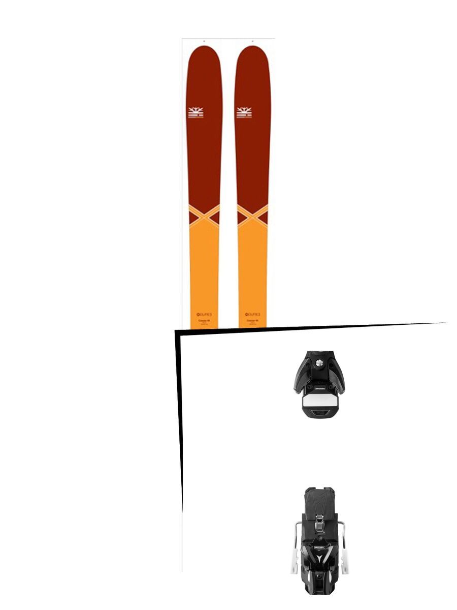 Set: DPS Skis Cassiar 95 Pure3 2016 + Atomic STH 13 WTR (1681266) - Bild 1