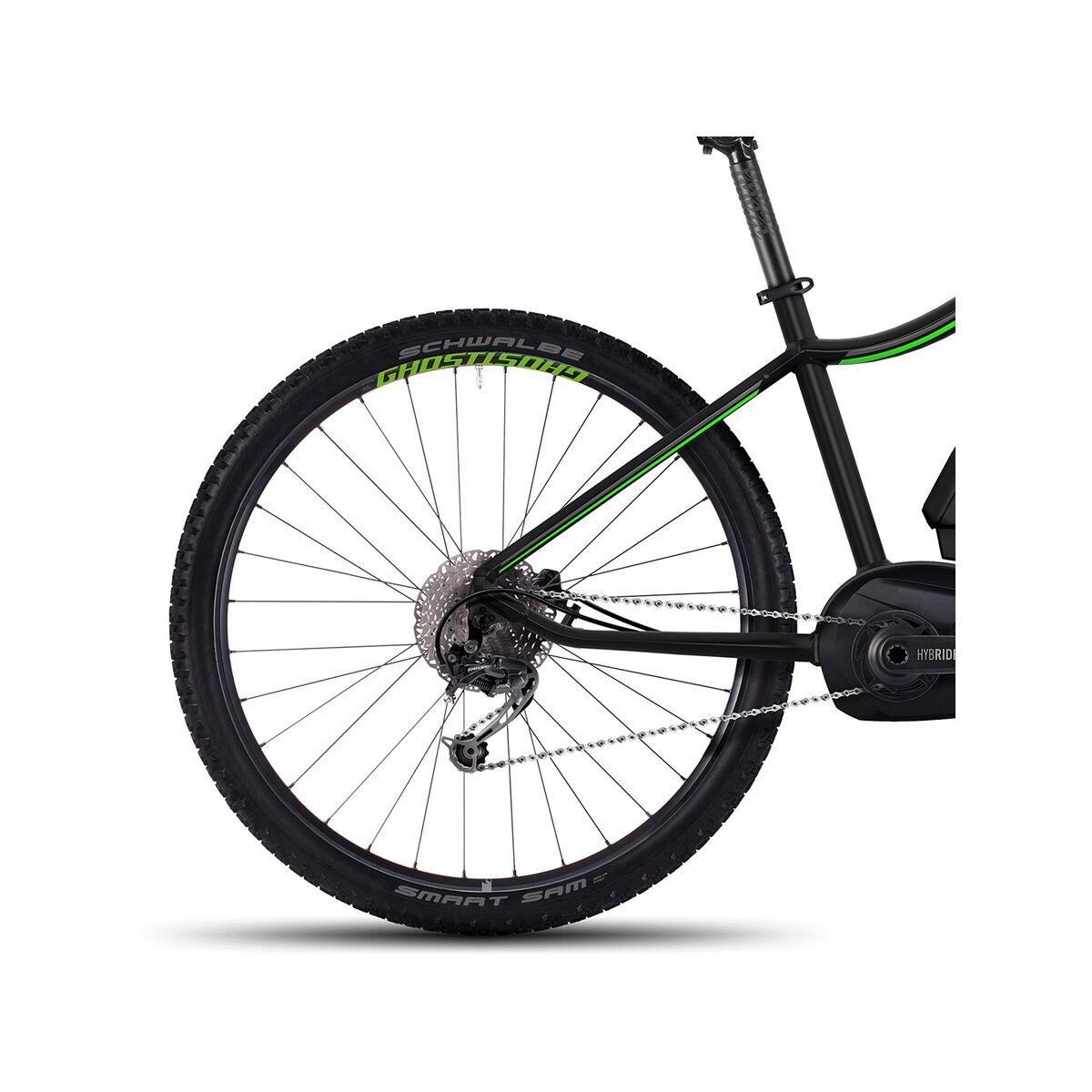 Ghost Hybride Teru 5 AL W, night black/titanium grey - Bild 4