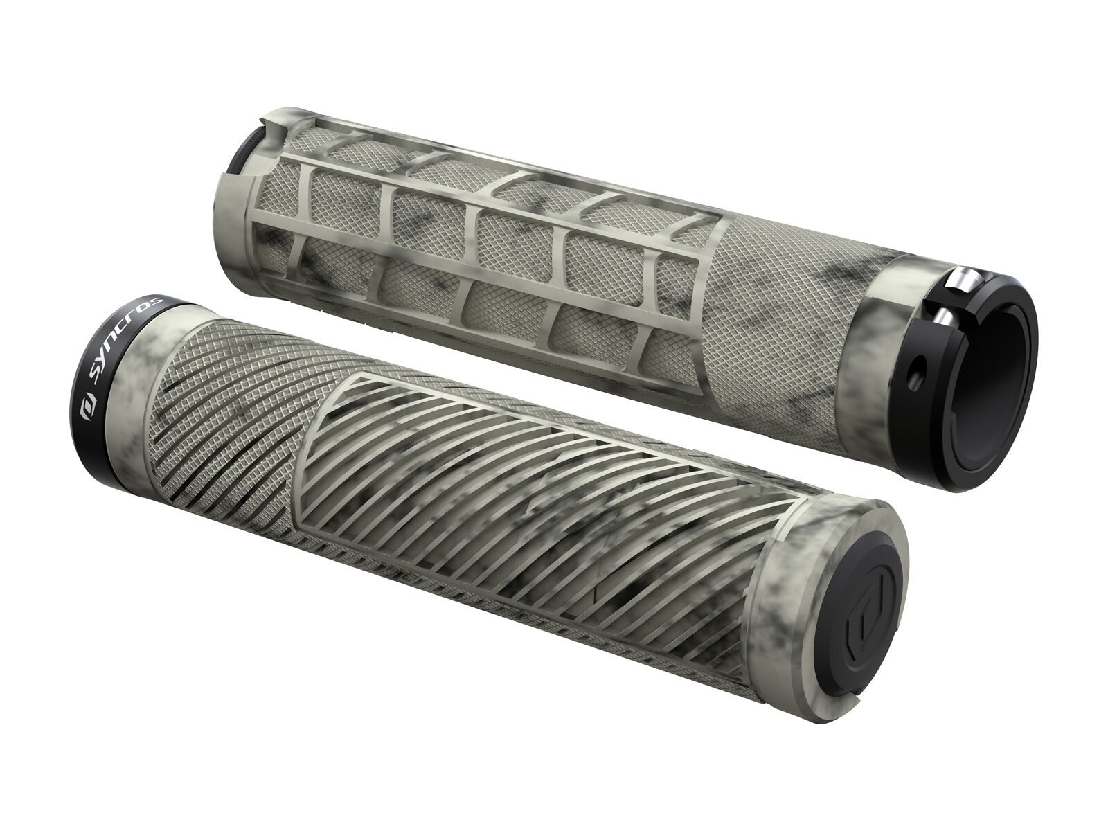 Syncros AM Lock-On Grips M, marble gobi beige/black - Bild 3