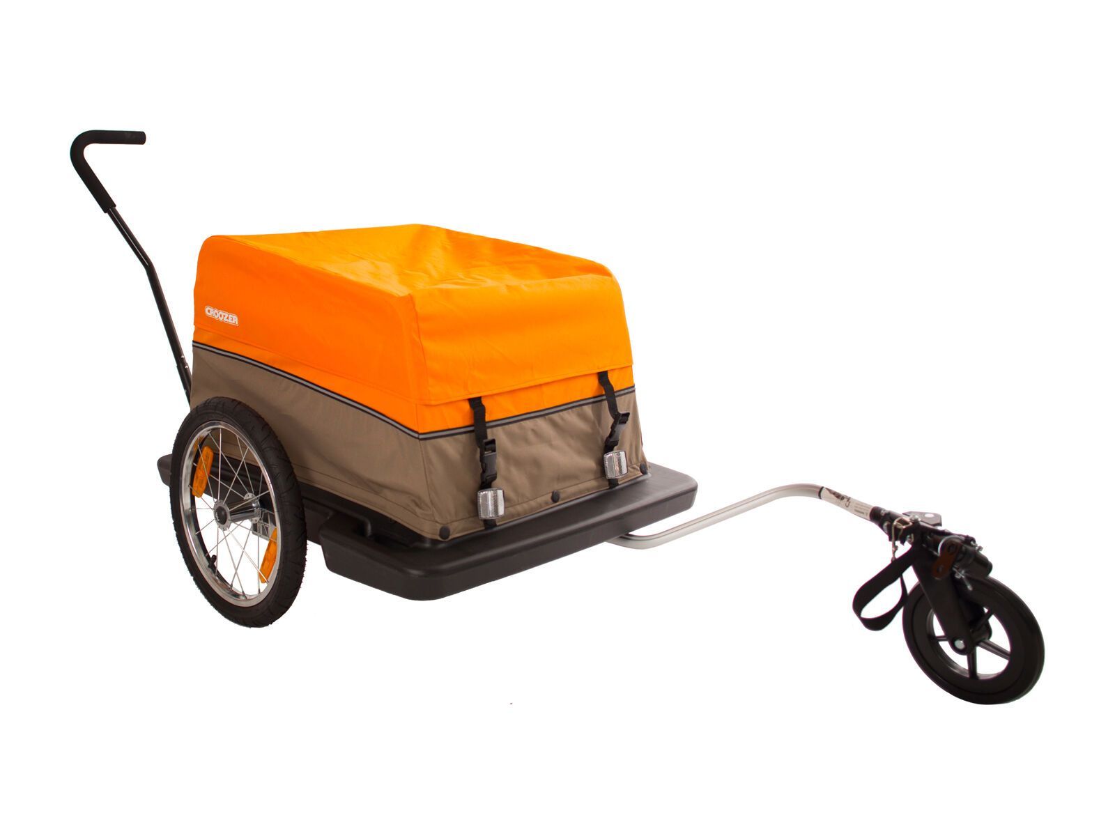 Croozer Cargo, graubraun/orange - Bild 2