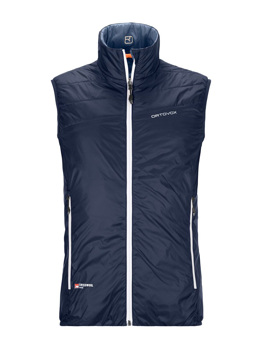Ortovox Swisswool Light Piz Cartas Vest M, dark navy - Bild 2