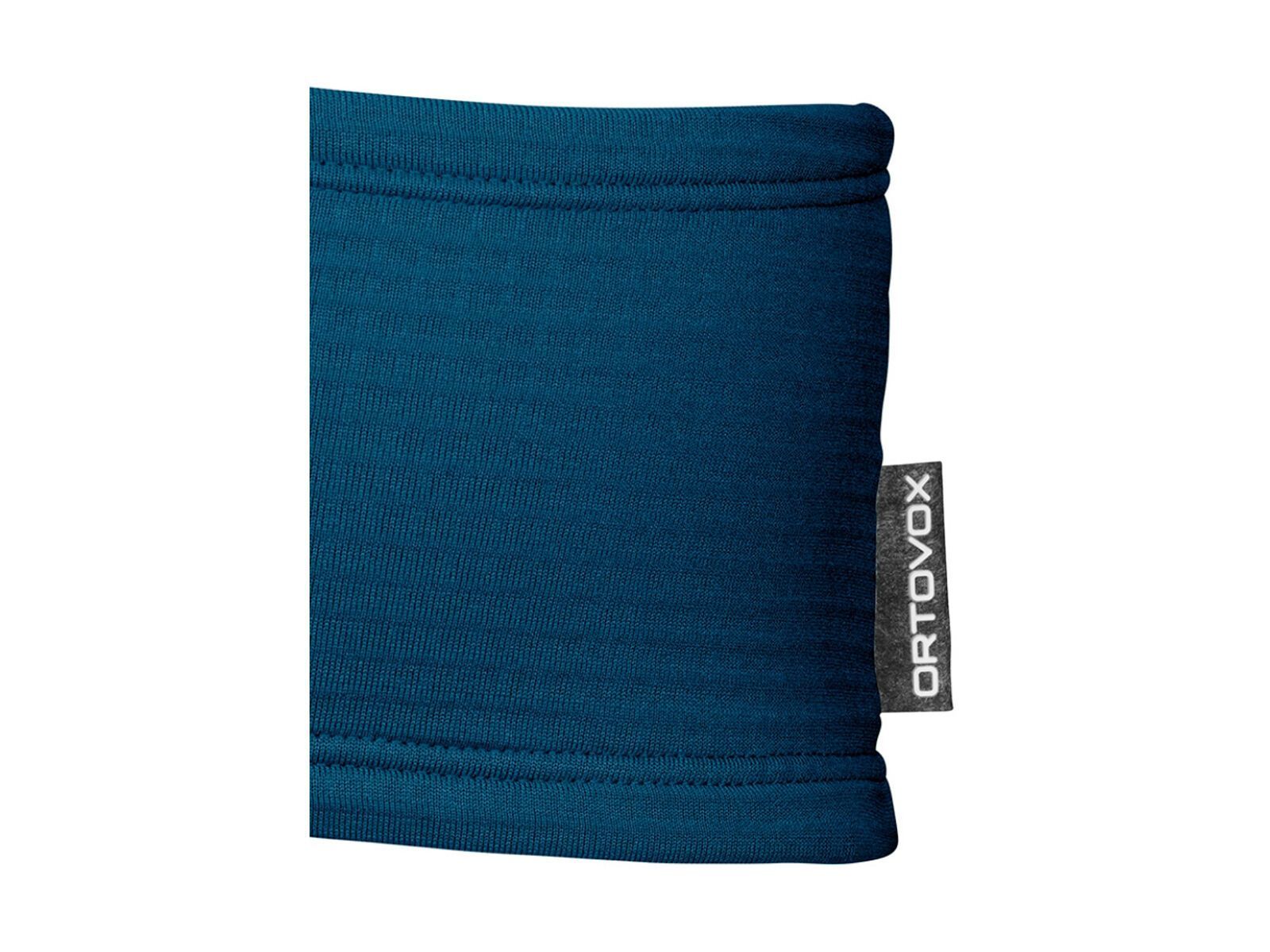 Ortovox Merino Fleece Light Grid Headband, petrol blue - Bild 2