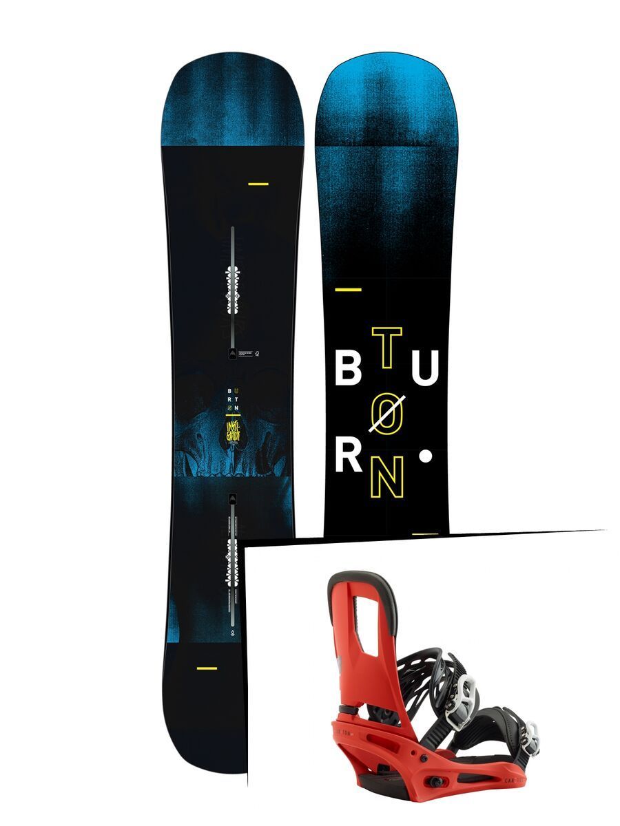 Set: Burton Instigator Wide 2019 + Burton Cartel red - Bild 1
