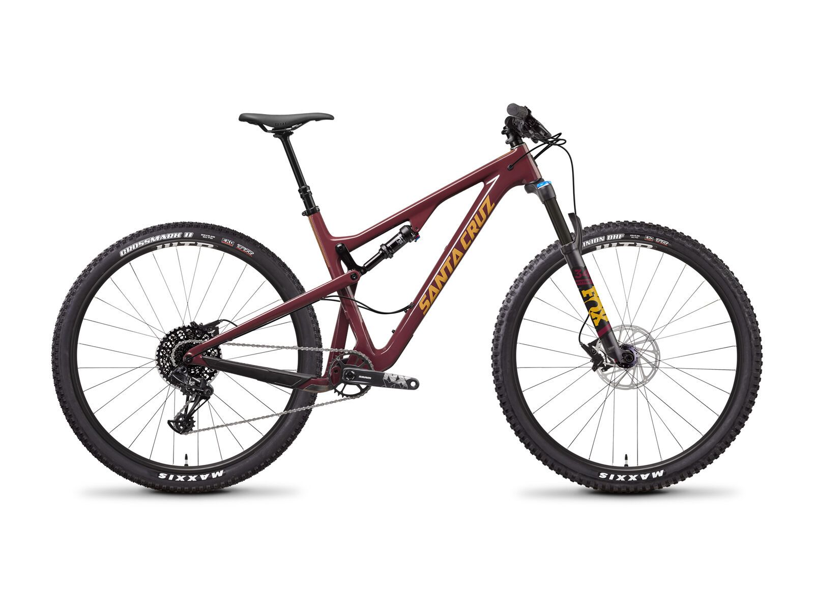 Santa Cruz Tallboy C R, oxblood and tan - Bild 1