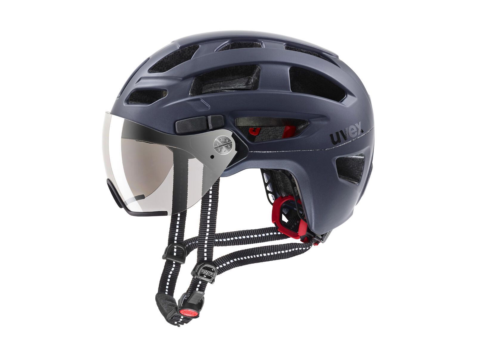 uvex finale visor, dark blue mat - Bild 1