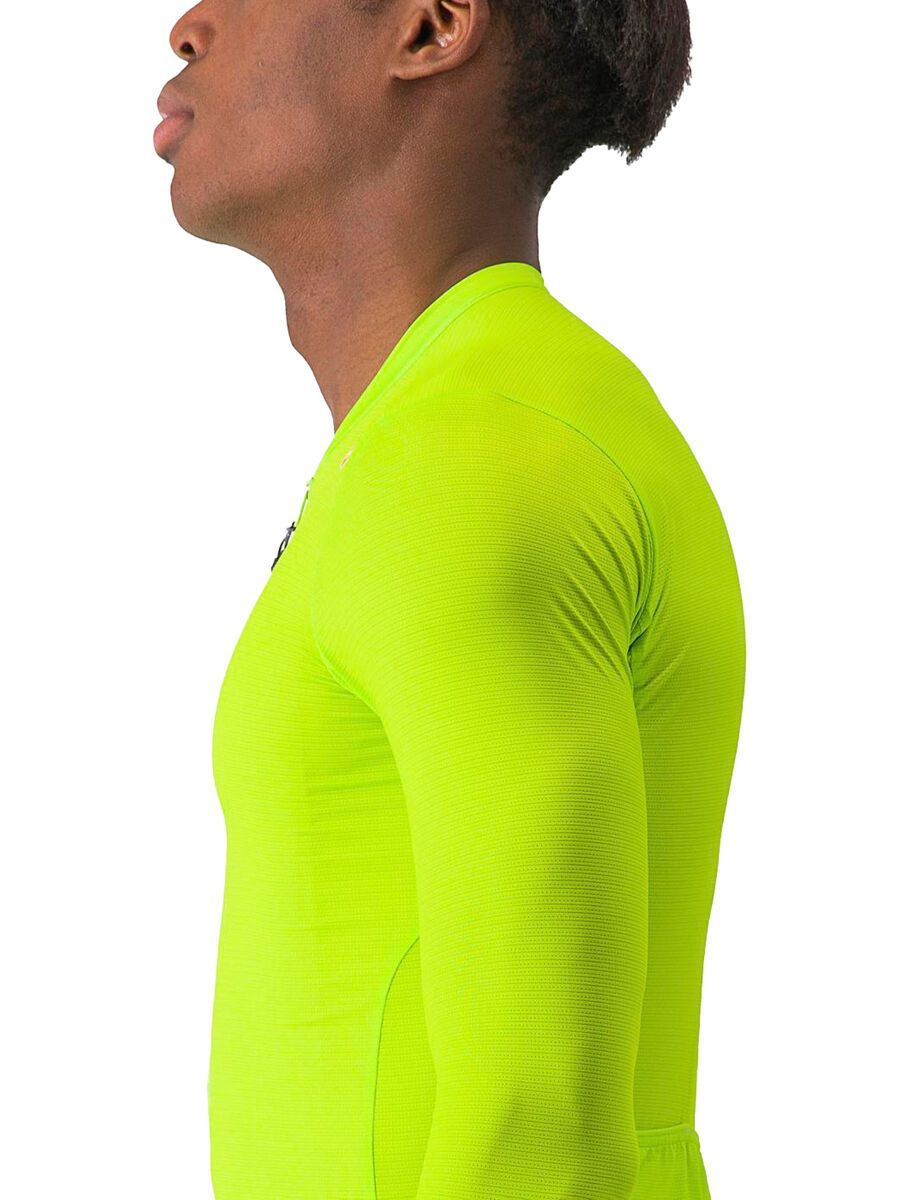 Castelli Espresso LS Jersey, electric lime/deep green - Bild 5