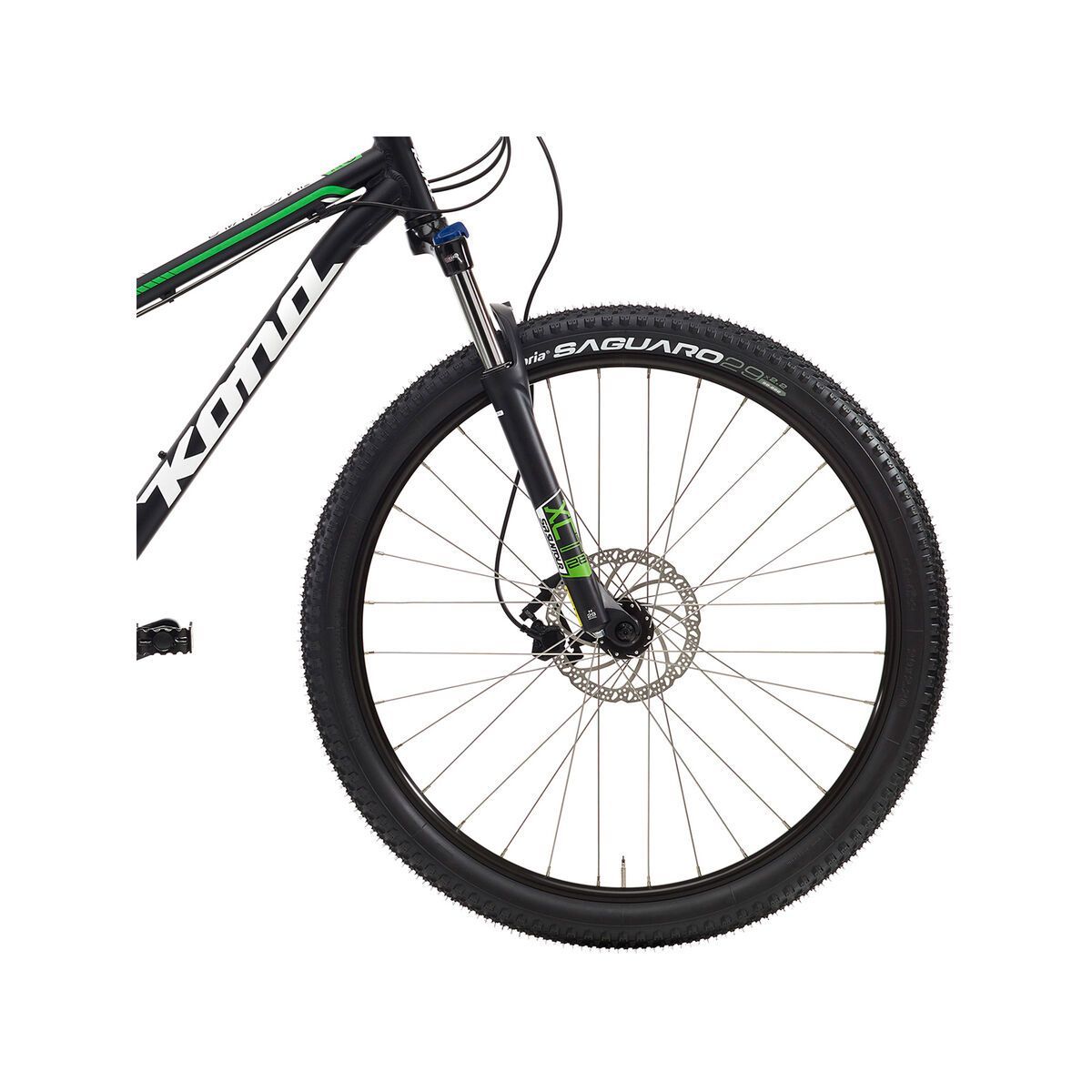 Kona Lava Dome, matt black w/ white & green decals - Bild 2
