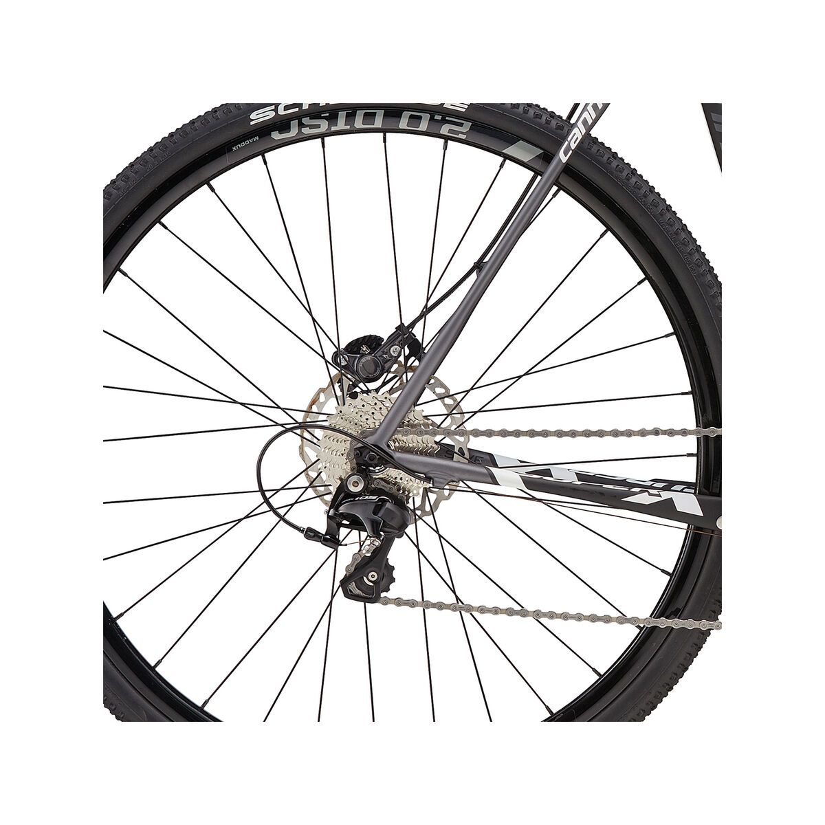 Cannondale SuperX 105, charcoal grey w/ jet black and magnesium white, matte - Bild 4