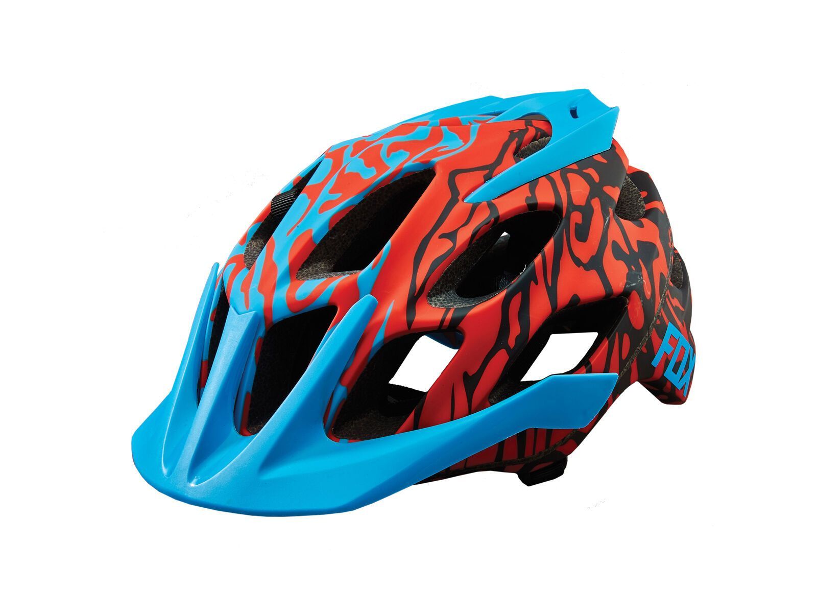 Fox Flux Cauz Helmet, blue - Bild 1
