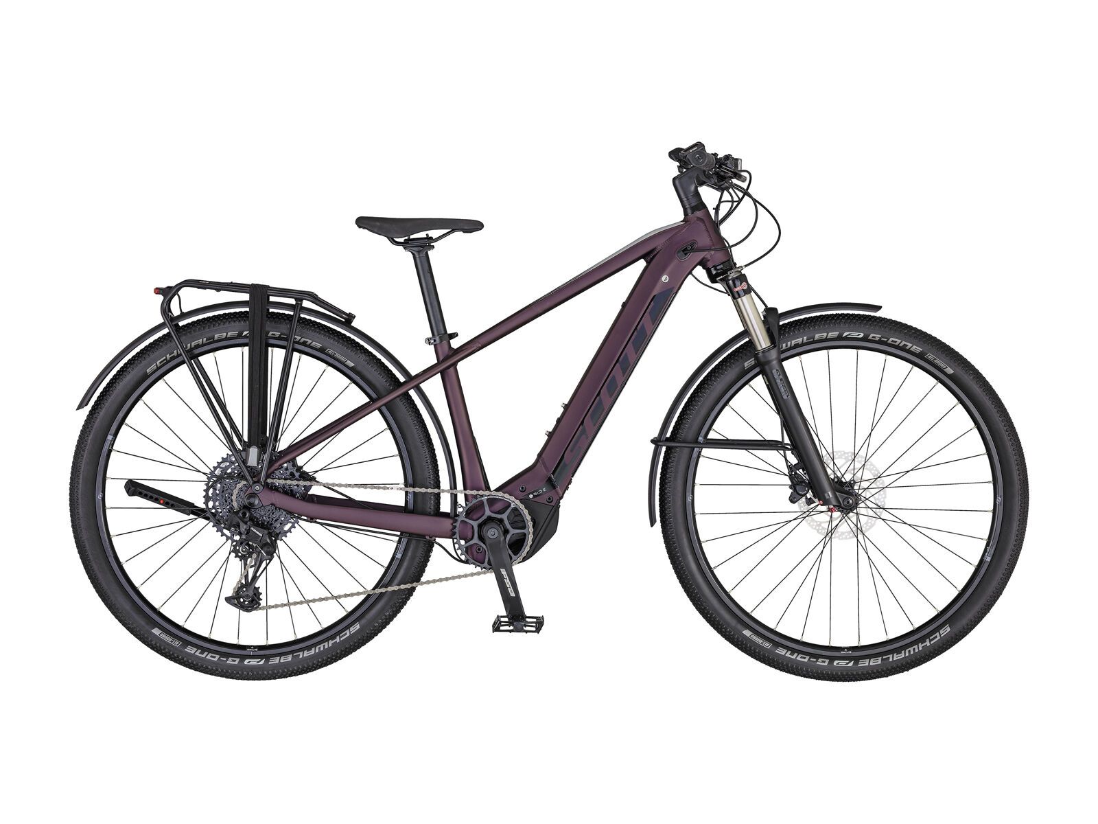 Scott Axis eRide 20 Lady, cassis purple/black/silver - Bild 1