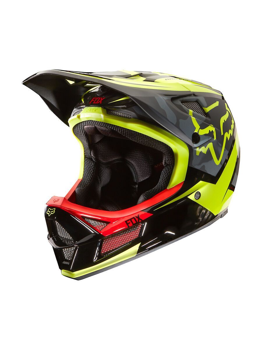 Fox Rampage Pro Carbon Helmet, demo black camo - Bild 2