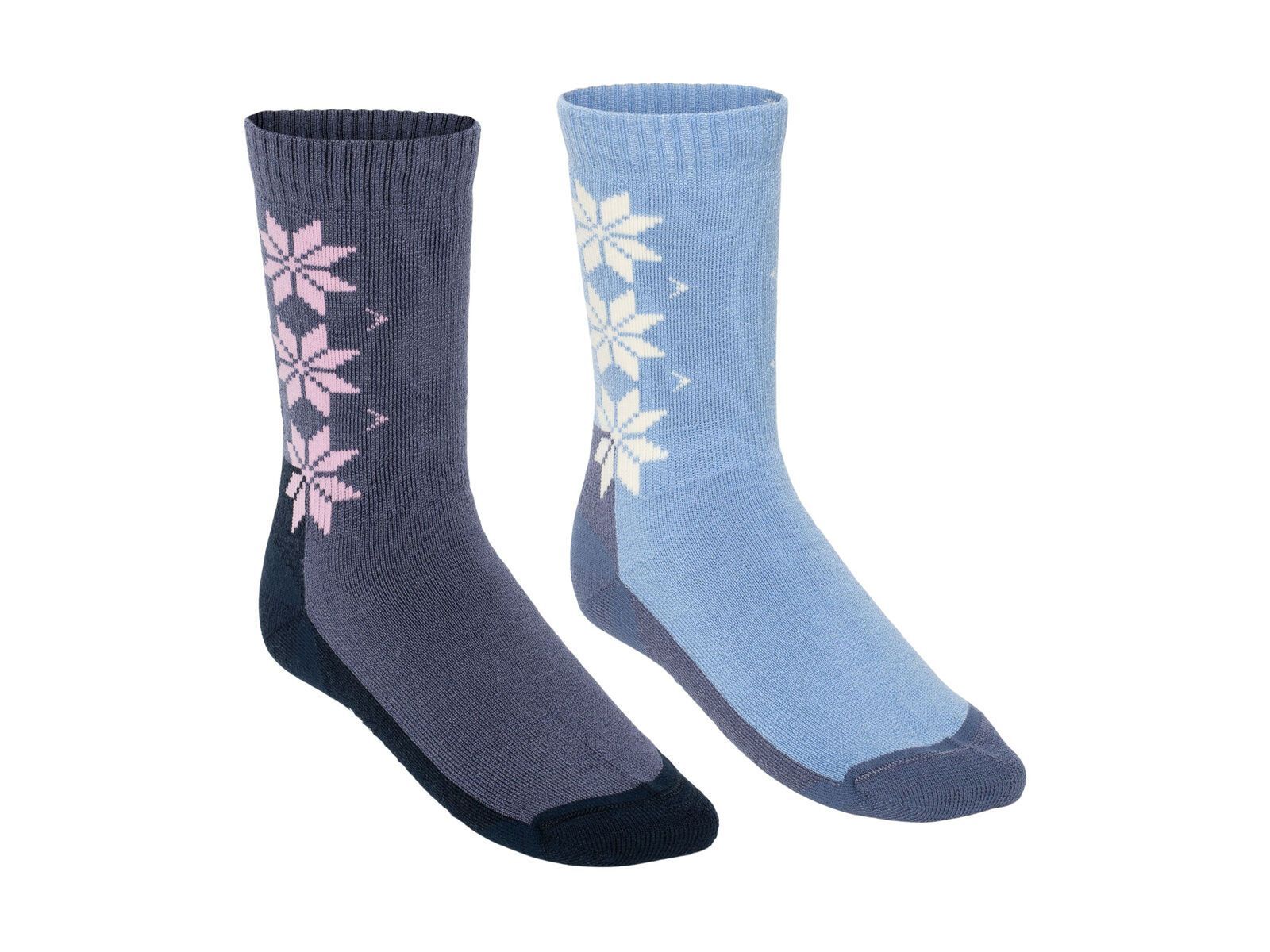 Kari Traa KT Wool Sock 2er Pack, pastel light blue - Bild 1