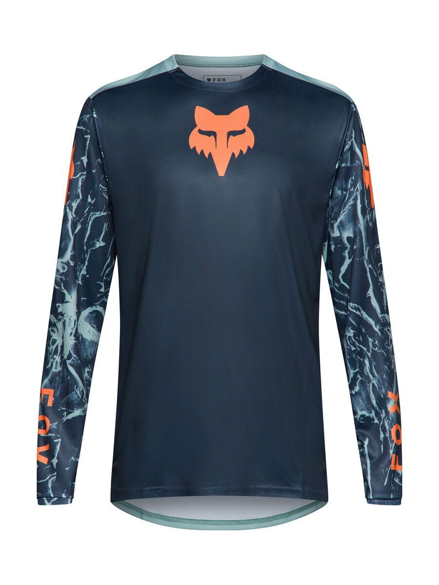Fox Ranger Long Sleeve Jersey Image Print, arctic blue - Bild 1