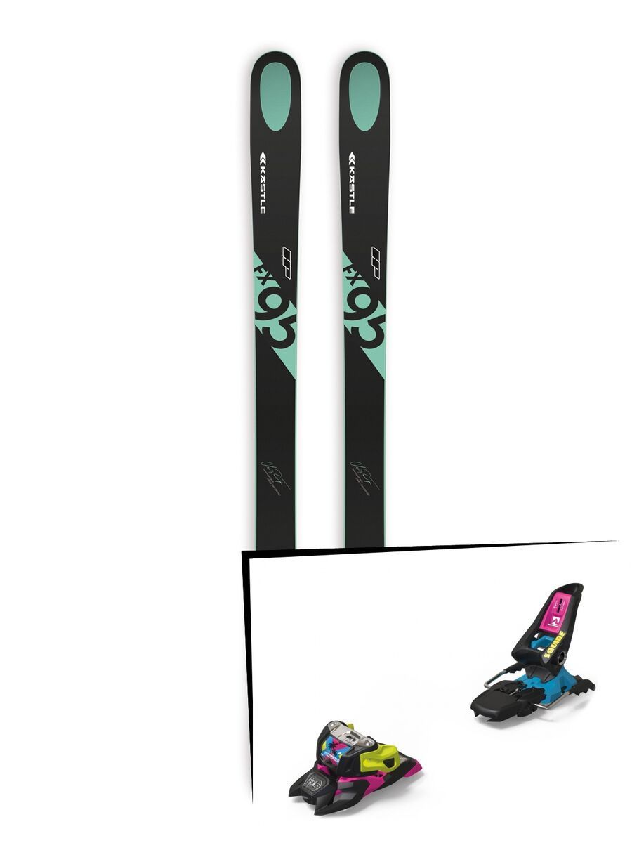 Set: Kästle FX95 HP 2019 + Marker Squire 11 ID black/pink/blue - Bild 1