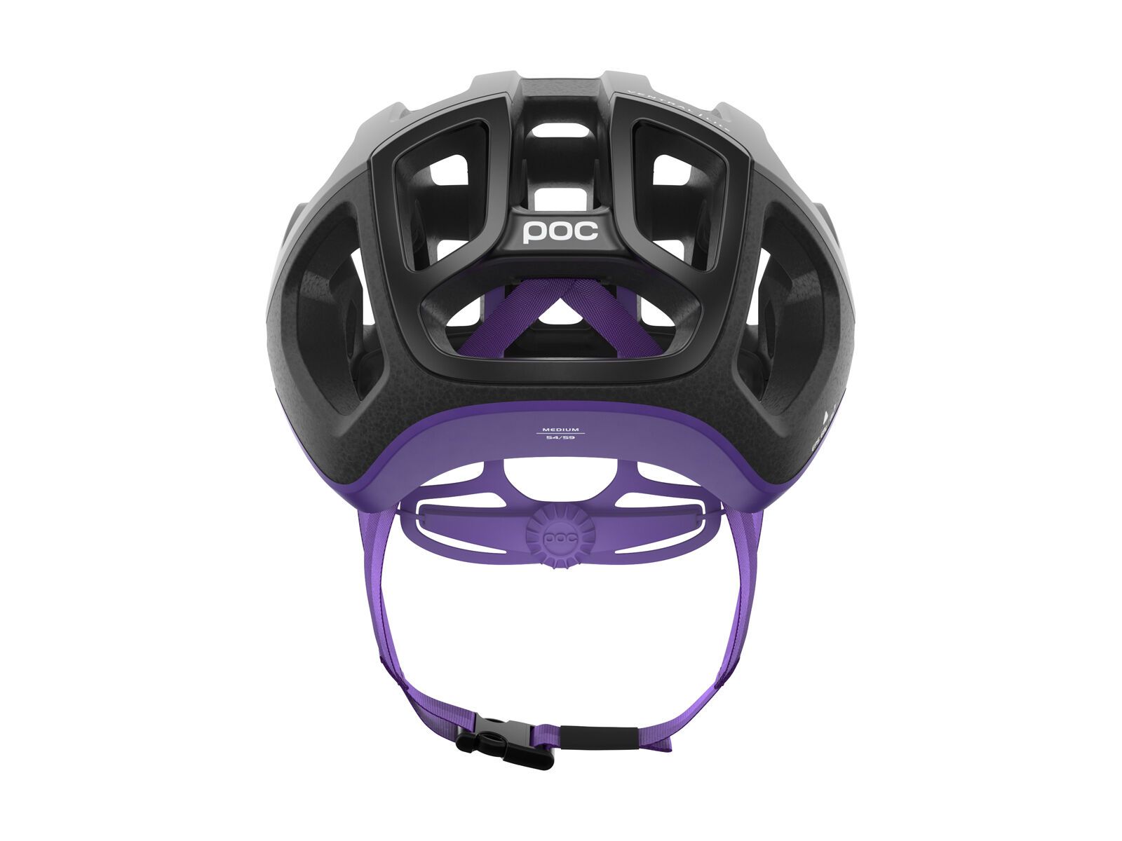 POC Ventral Lite, uranium black/sapphire purple matt - Bild 4