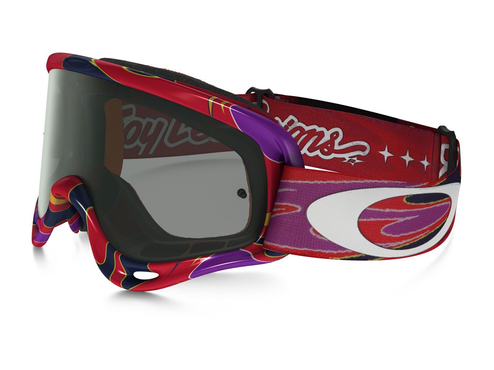 Oakley O-Frame MX XS, reflection orange purple/Lens: dark grey - Bild 1