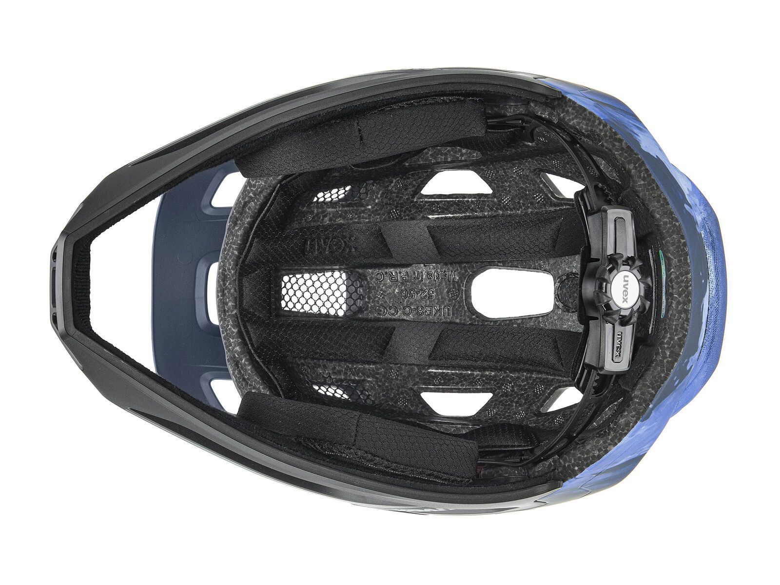 uvex react jr. fullface, dusk blue matt - Bild 6