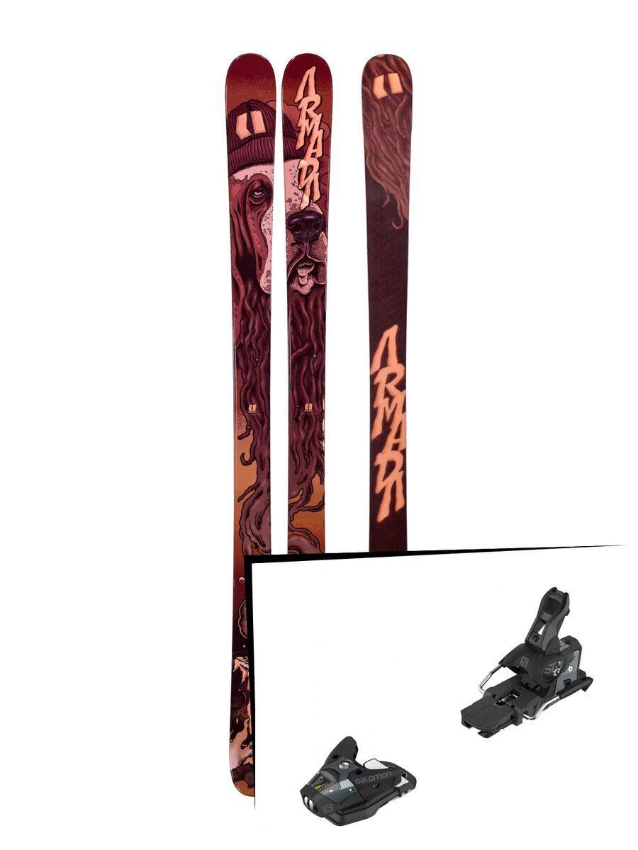 Set: Armada BDog 2019 + Salomon STH2 WTR 13 black/dark grey - Bild 1