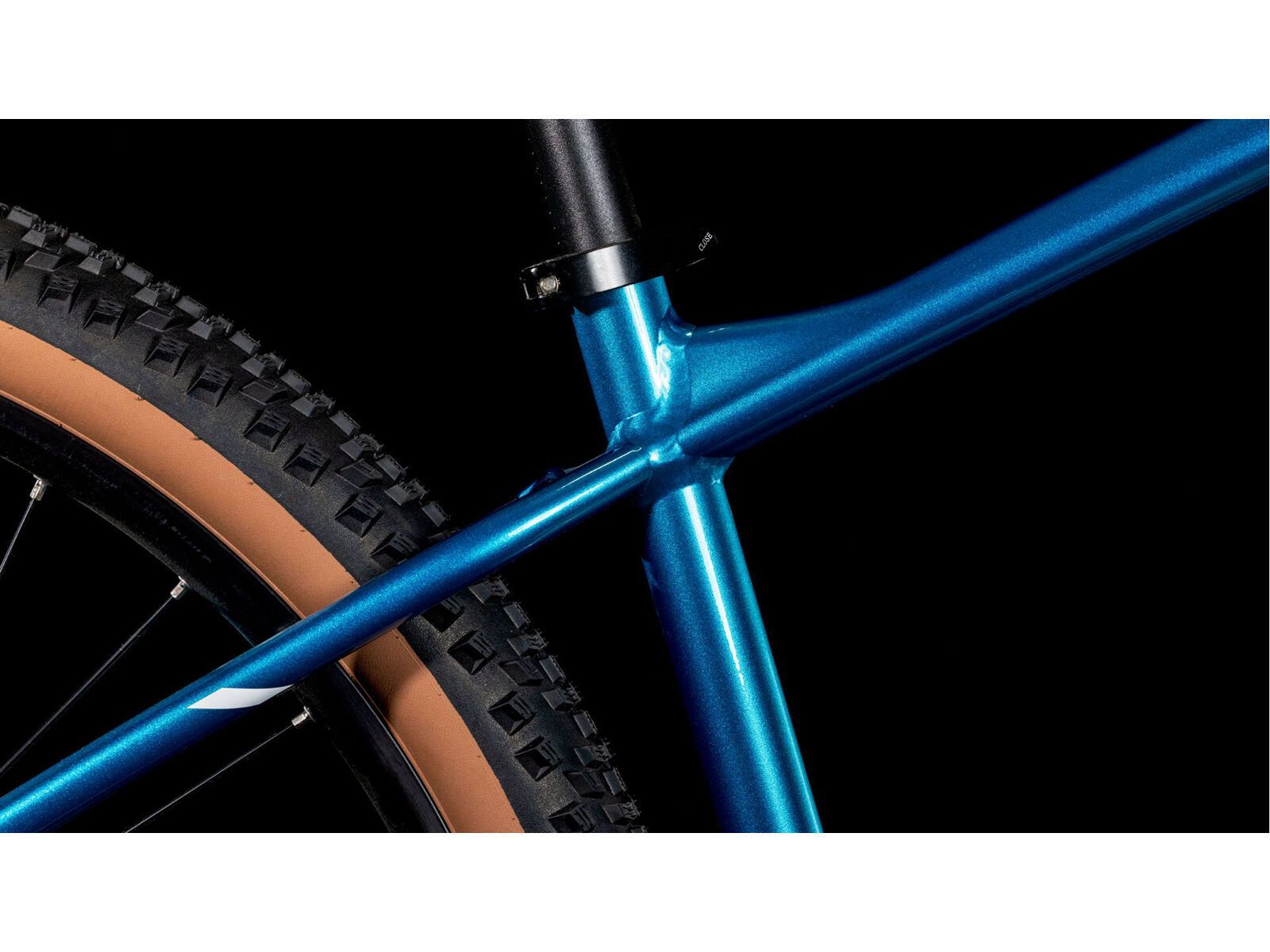 Cube Attention Pro 27.5, metallicteal´n´white - Bild 4