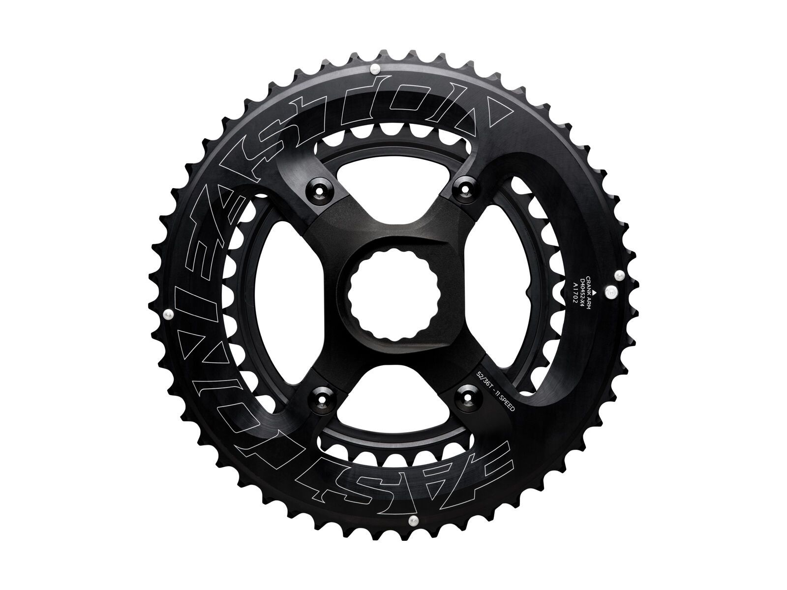 Easton Shifting Rings - 11-fach, matte black ano - Bild 2