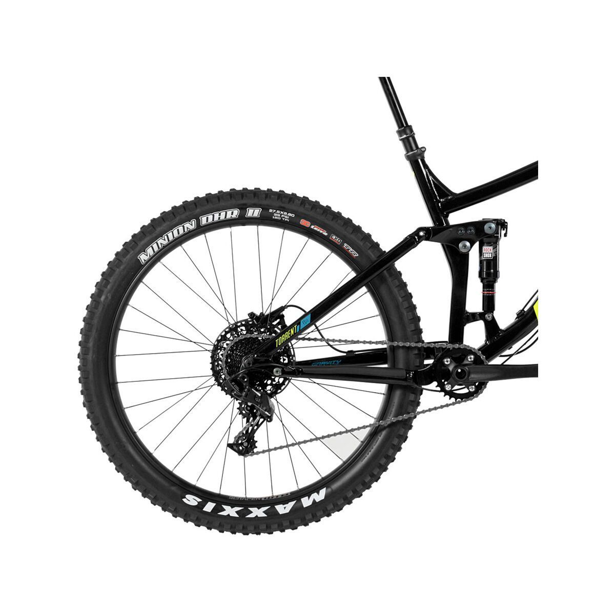 Norco Torrent FS+ 7.2, black/yellow/blue - Bild 4
